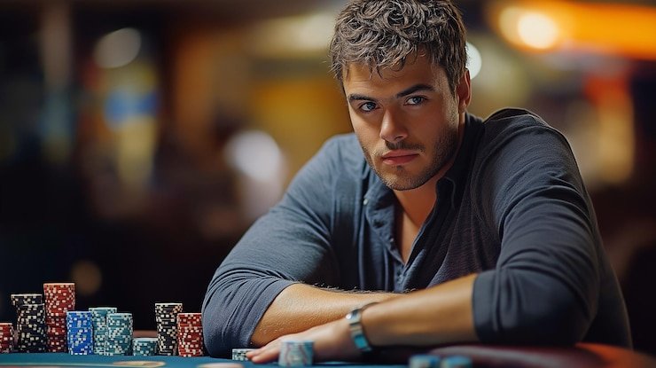 Live Sic Bo dealer and betting board